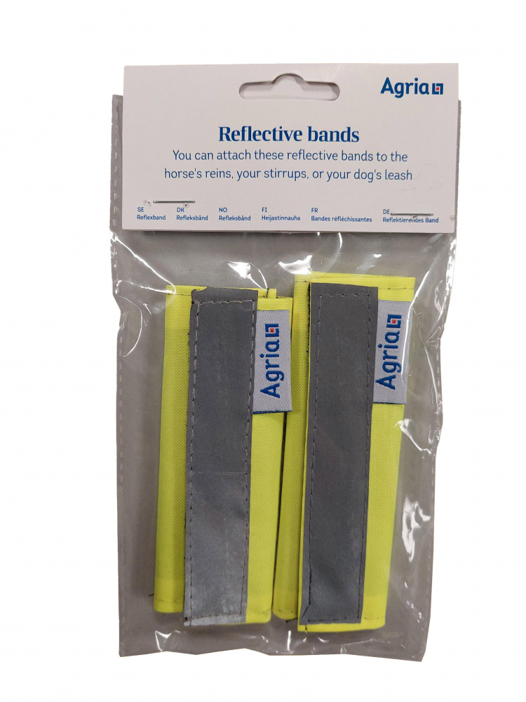 Heijastin ohjaan/taluttimeen/jalustimeen, 2 kpl pakkaus